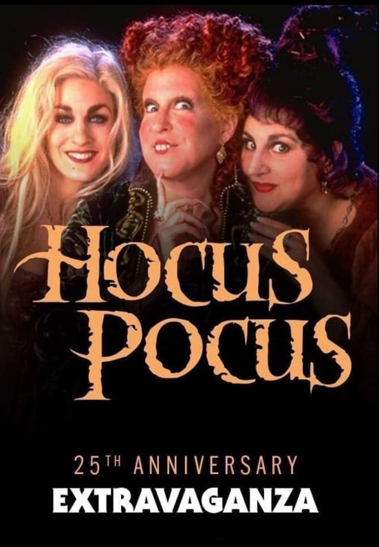 《HocusPocus》25周年万圣节狂欢